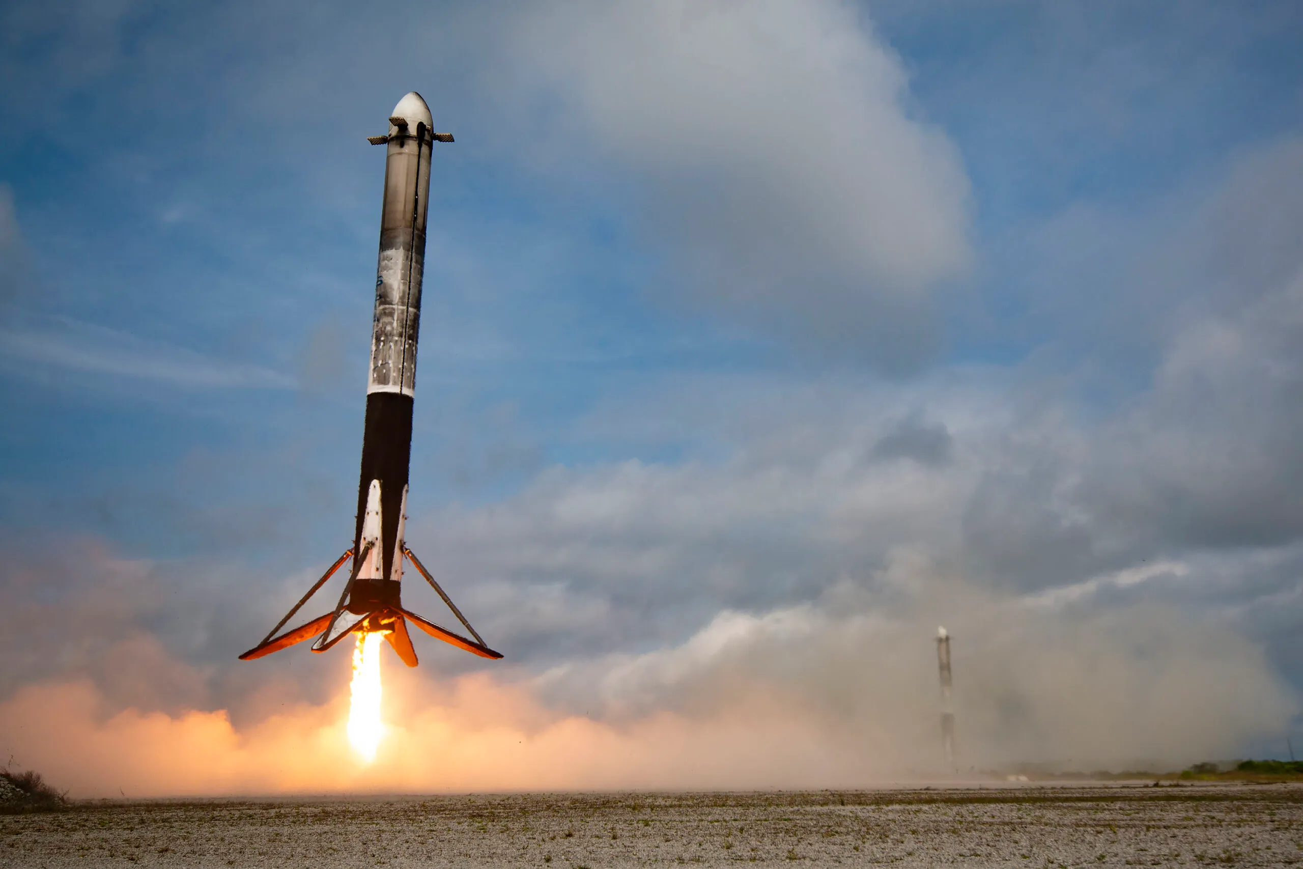 SpaceX Falcon rocket landing